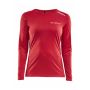 Rush LS Tee W Bright Red
