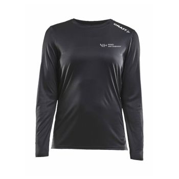 Rush LS Tee W Black