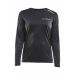 Rush LS Tee W Black