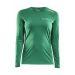 Rush LS Tee W Team Green