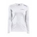 Rush LS Tee W White